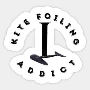 Kite Foiling Addict Sticker